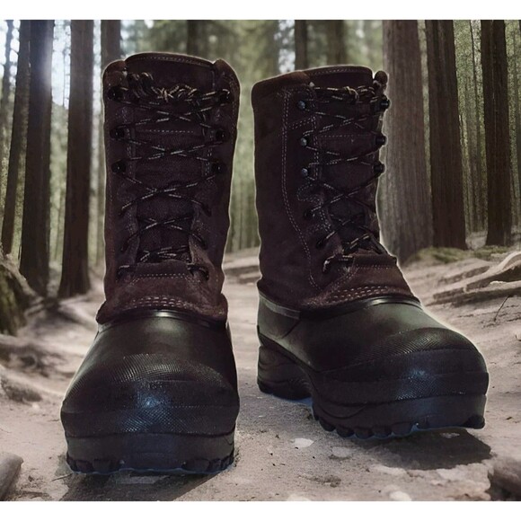 LaCrosse Other - **LACROSSE Pine Top Boots 11” Men's Sz 8 Brown Leather Suede Mid-Calf Insulated